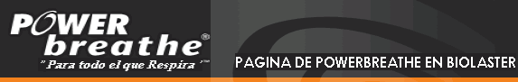 POWERbreathe, aparato para el entrenamiento de la musculatura inspiratoria POWERbreathe respiracion mejora asma