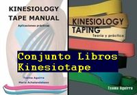 Imagen del Conjunto de Libros de Kinesiology Tape kinesiology taping vendaje neuromuscular tape formacion curso