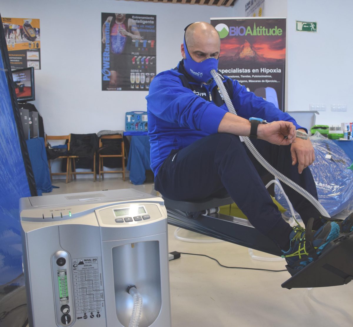 Entrenamiento en Altitud Simulada – Experiencias de los Deportistas asistentes a la Feria del Remo de Orio en el stand de Biolaster y Bioaltitude