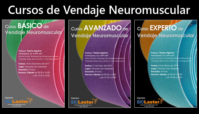 Portada Cursos de Vendaje Neuromuscular