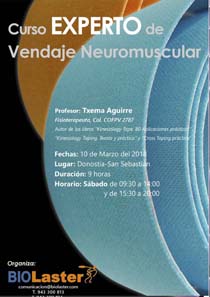 Curso Experto de Vendaje Neuromuscular