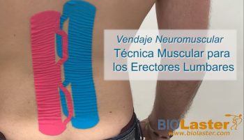 Técnica muscular para erectores lumbares