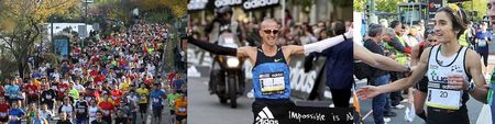 Chema Martinez y Ana Casares vencen en la prueba de atletismo popular Behobia-San Sebastian