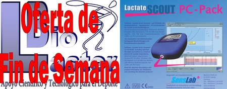 Oferta de Fin de Semana en Biolaster: PC Pack USB para el Analizador Lactate Scout