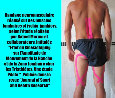 L’utilisation du Taping Neuromusculaire améliore la Souplesse de la Hanche et de la Zone Lombaire chez les Triathlètes