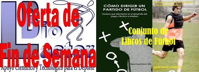 Oferta de Fin de Semana en Biolaster: Conjunto de Libros de Futbol