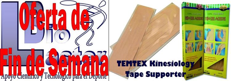 Oferta de Fin de Semana en Biolaster: Kinesiology Tape Supporter