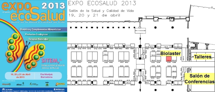 Biolaster estará presente en Expo Eco Salud 2013