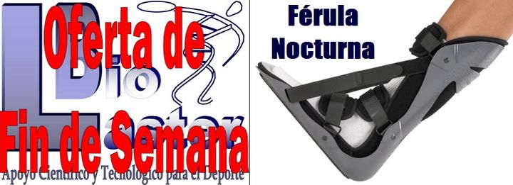 Oferta de Fin de Semana en Biolaster: Frula Nocturna para Fascitis Plantar