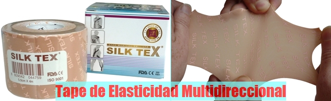 SilkTex, el Tape de Elasticidad Multidireccional a la venta en Biolaster