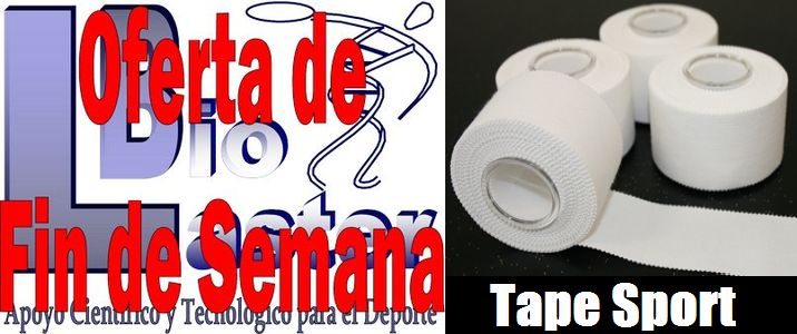 Oferta de Fin de Semana en Biolaster: Tape Sport
