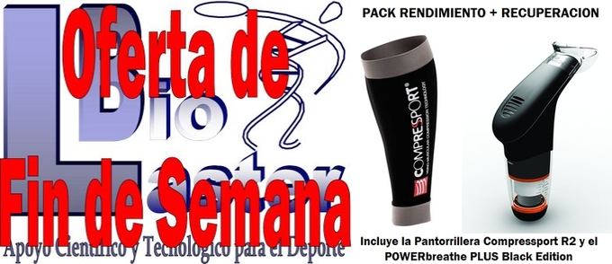 Oferta de Fin de Semana en Biolaster: Pack Rendimiento + Recuperación con Powerbreathe y Compressport