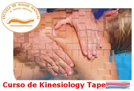 Curso de Kinesiology Tape en la Escuela de Masaje Manual de Barcelona
