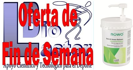 Oferta de Fin de Semana en Biolaster: Bálsamo Piernas Cansadas de ROWO de 1 Litro