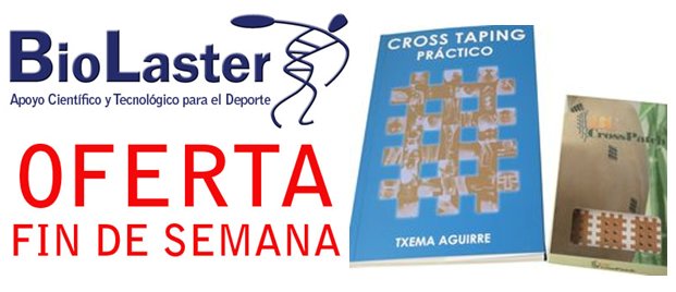 Oferta de Fin de Semana en Biolaster: Pack Cross Patch A+ Cross Taping
