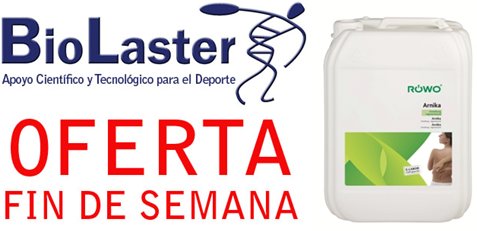 Oferta de Fin de Semana en Biolaster: Ungento con Arnica de ROWO de 5 Litros