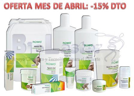 Abril: Mes de ROWO en Biolaster. 15% de Descuento en Todos los Productos