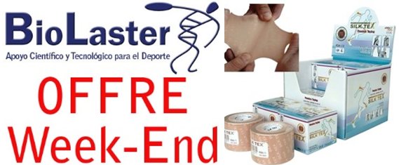 Le Bote de 8 Bandages d'lasticit Multidirectionnelle Silktex, en Offre en Biolaster