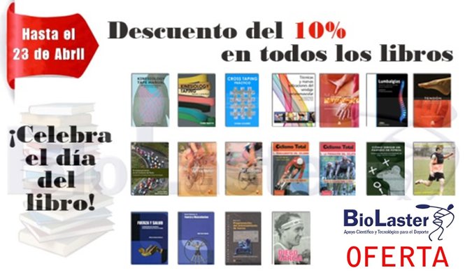 ¡Celebra con Nosotros el Día del Libro! Todos los Libros con un 10% de Descuento en Biolaster