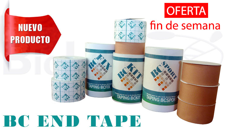 25% de descuento en vendaje BC End