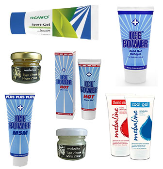 15% de descuento en cremas y geles de efecto frio y efecto calor