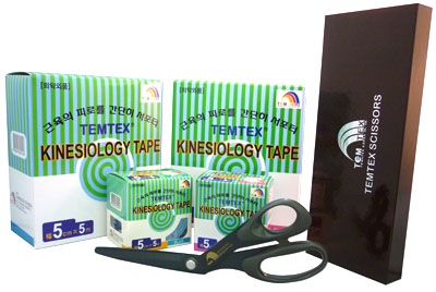 Ciseaux spécifiques TemTex pour utiliser avec Kinesiology Tape GRATUITS !
