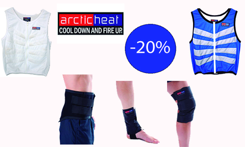 Los prendas refrigerantes de Artic Heat al 20% de descuento