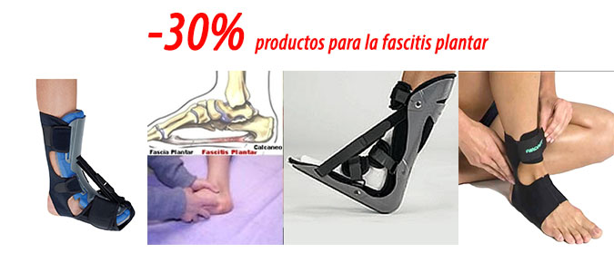 30% de descuento en los productos para tratar la fascitis plantar