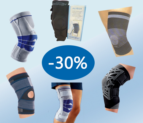 ¡¡¡Adelantamos la oferta del fin de semana!!! Todas las rodilleras al 30% de descuento