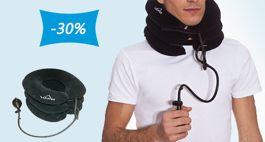 Dispositivo de tracción cervical con un 30% de descuento