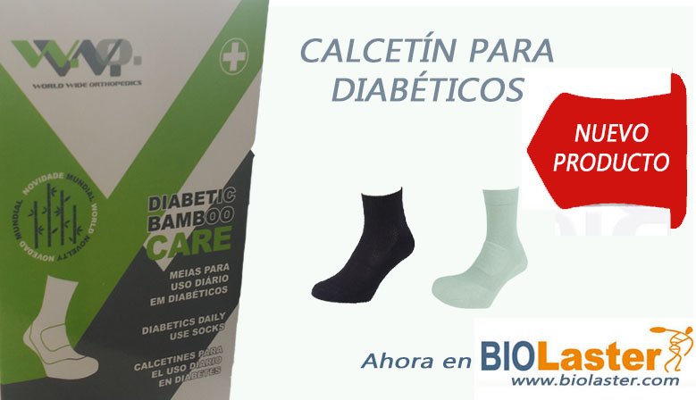 Calcetines en la Prevención de la Ulcera del Diabético. Biolaster