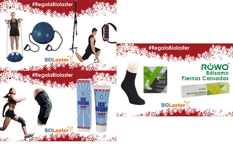 #RegalaBiolaster estas Navidades, regala deporte y salud