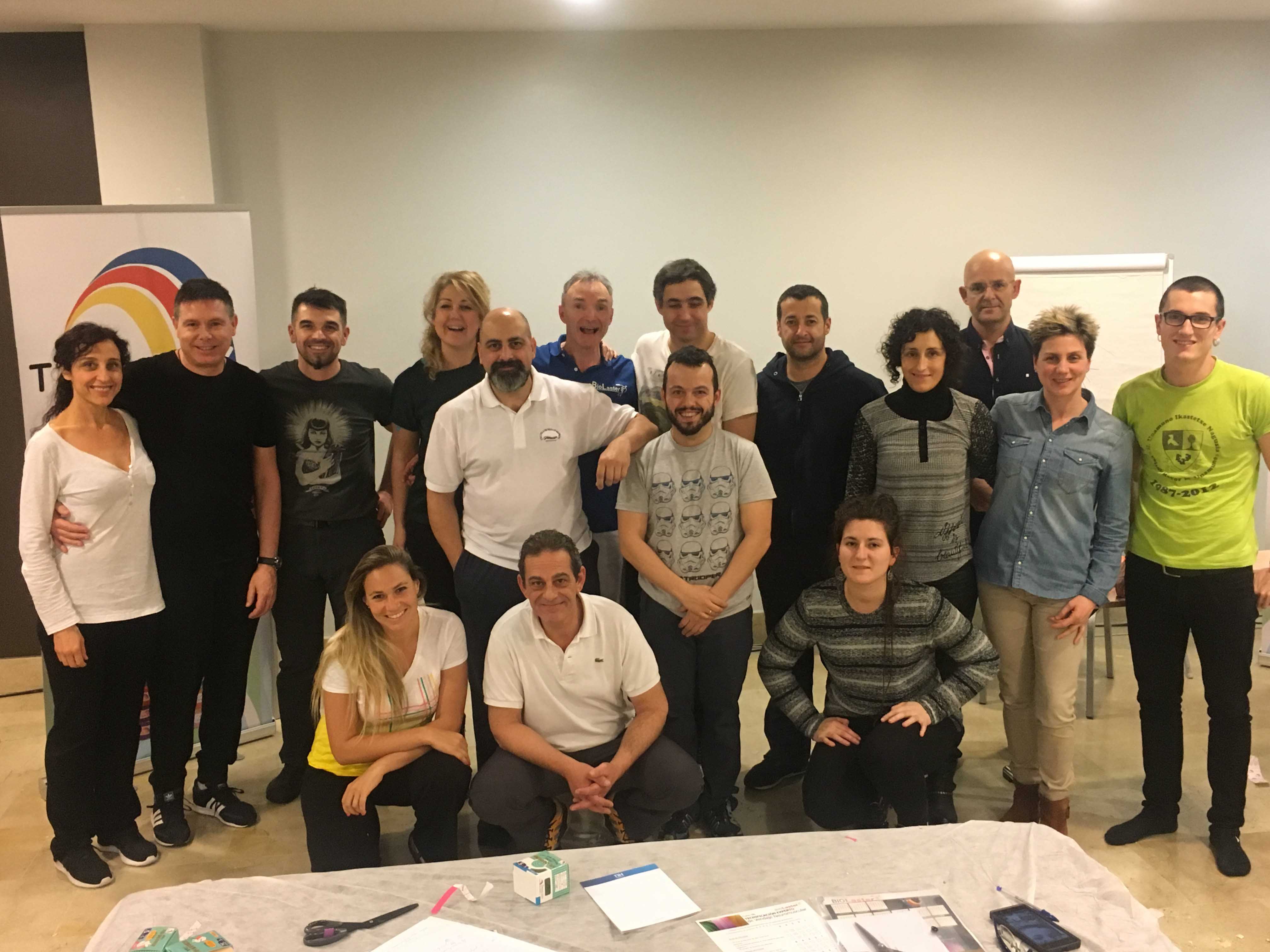 Exitosa primera edición del curso nivel experto de Kinesiotaping