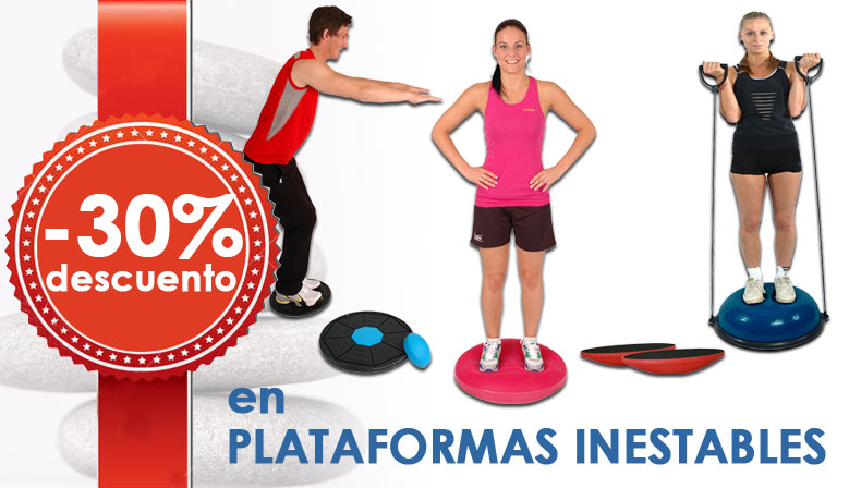 30% de descuento en las plataformas inestables