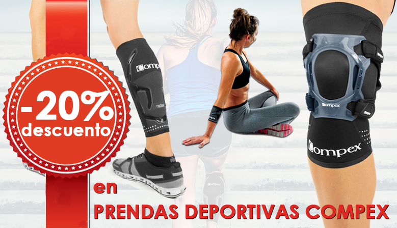 Oferta lanzamiento en las protecciones deportivas Compex