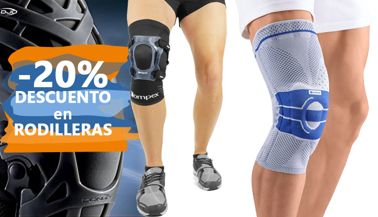 Todas las Rodilleras al 20% de descuento