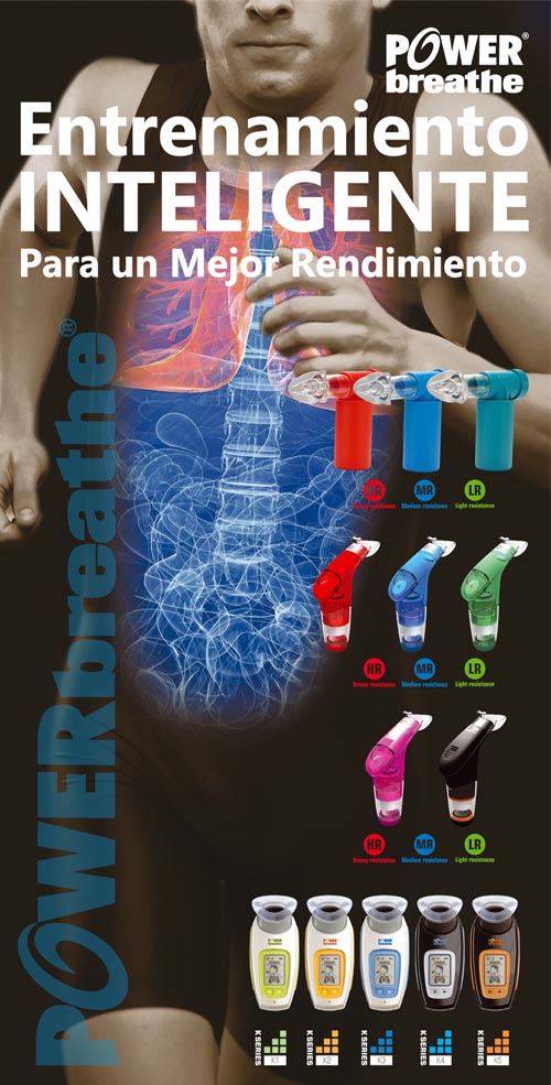 Conoce los diferentes Entrenadores Respiratorios IMT POWERbreathe; Classic, Plus y Serie K