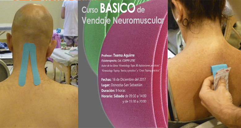 Curso Básico de Vendaje Neuromuscular con Txema Aguirre