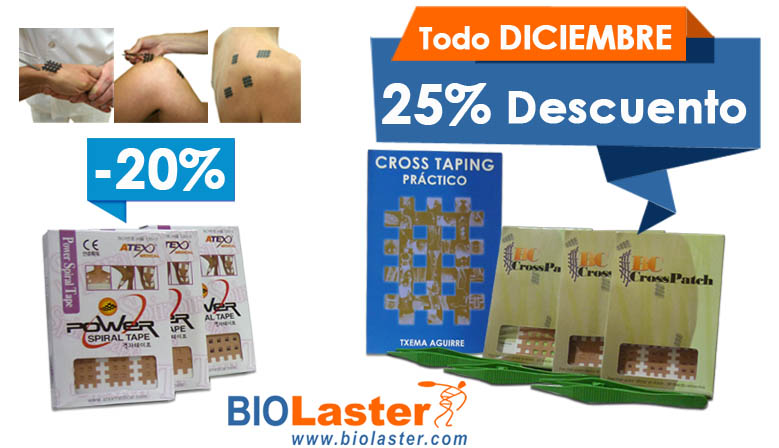 En Diciembre los Productos para el Cross Taping en Oferta