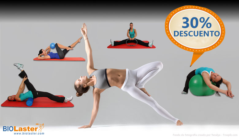 Consigue los Productos para el Entrenamiento de Fitness y Pilates al 30% de descuento