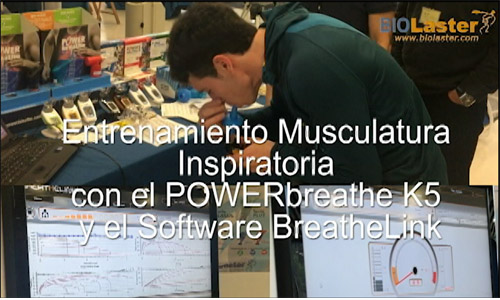 Entrenamiento Respiratorio con POWERbreathe