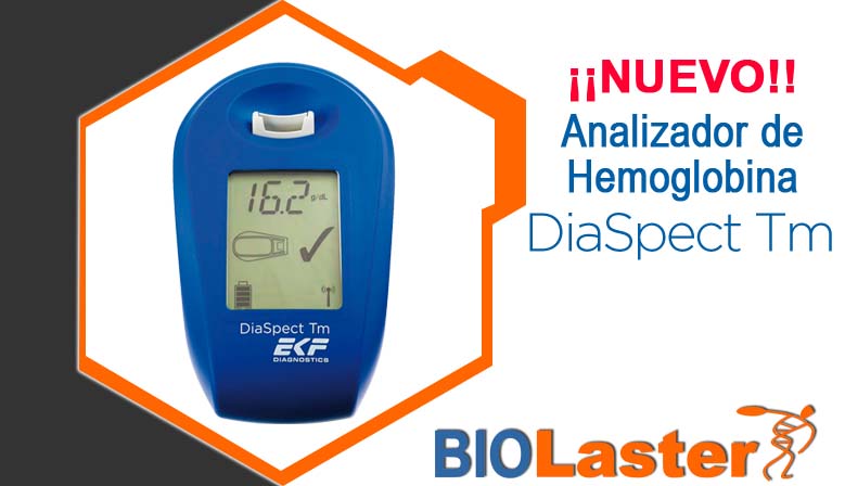 ¡El Medidor de Hemoglobina DiaSpect TM, nuevo producto en Biolaster!