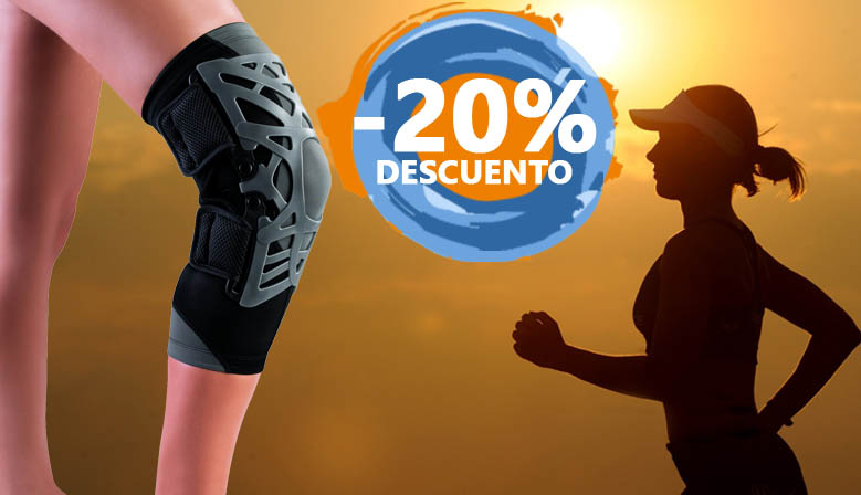 20% de descuento en la Rodillera Knee Reaction Brace