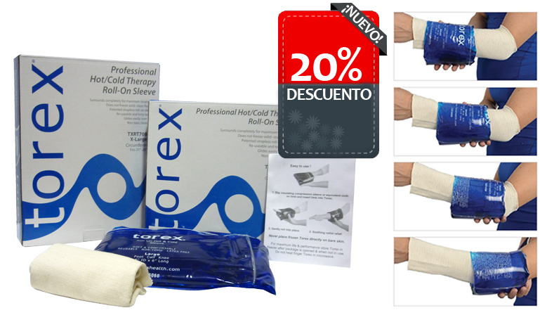 Oferta del 20% de descuento en el Gel Tubular Torex