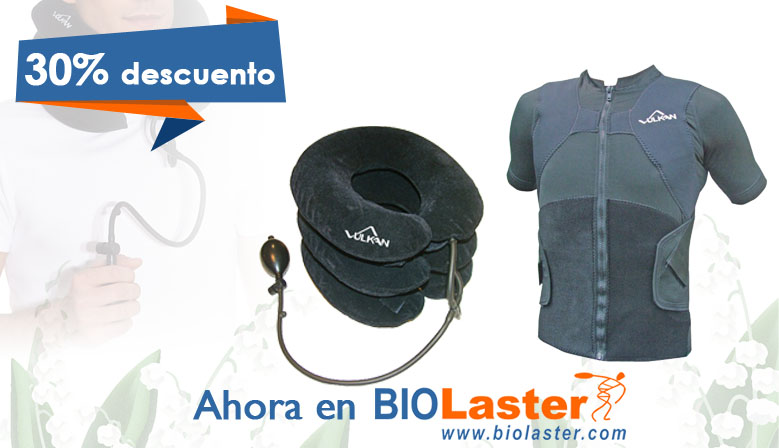 Los productos posturales y cervicales Vulkan al 30% de descuento