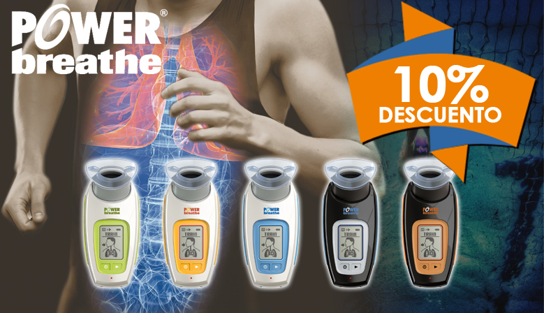 POWERbreathe Serie K al 10% de descuento