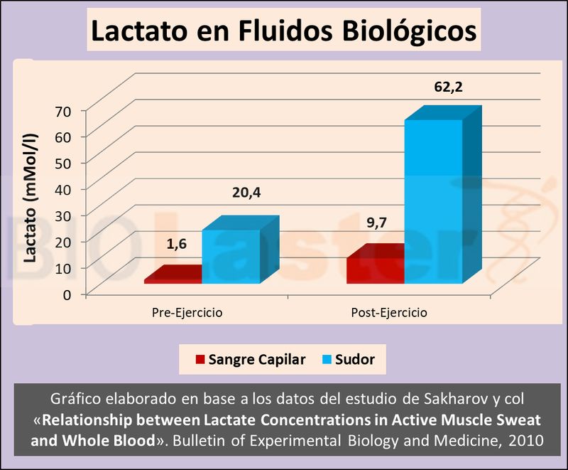 Influencia del Sudor en el Anlisis del Lactato Sanguneo