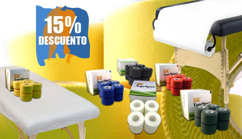 Material para el Fisioterapeuta al 15% de descuento