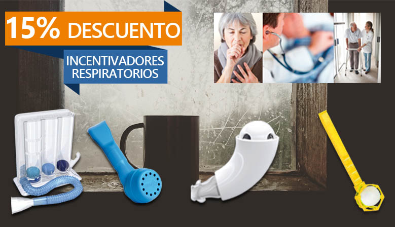 Los Incentivadores Respiratorios al 15% de descuento