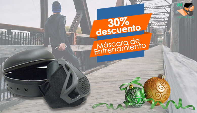 20% de descuento en las máscaras de restricción ventilatoria